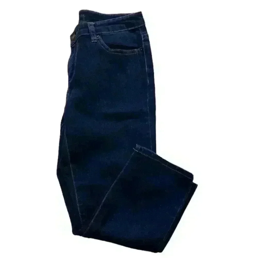 Michael Kors Jeans Women's Size 4 Straight Leg Blue Capri Denim